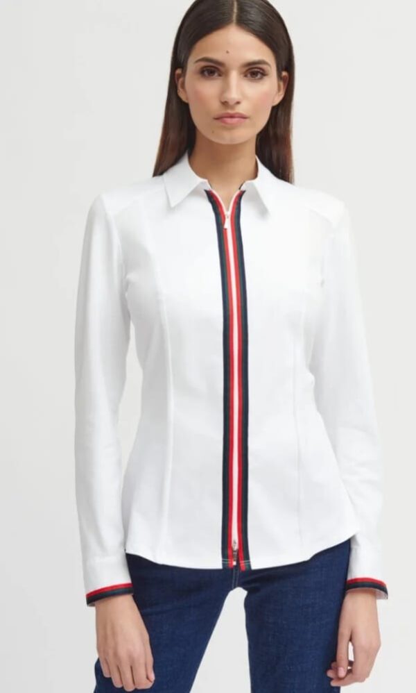 Camisa algodón entallado