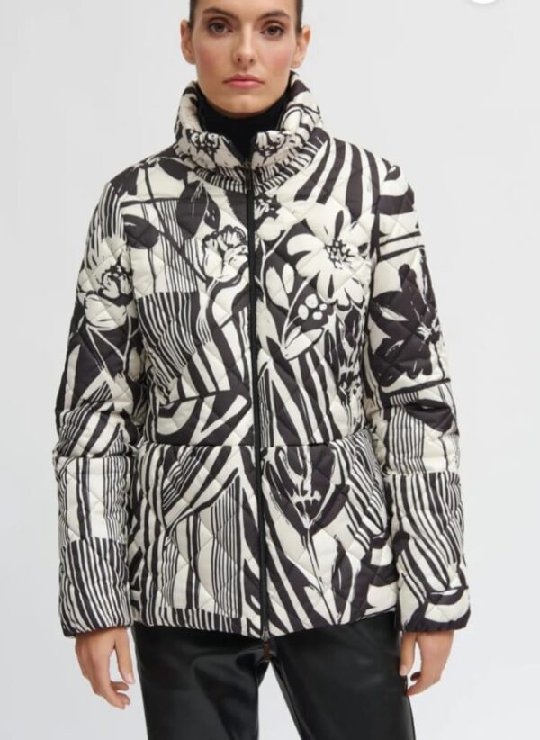 Parka estampada